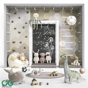 Toys decor and furniture for nursery 126